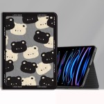 适用带笔槽ipad11代A16pro平板保护套MINI67硅胶软壳ipad56防摔
