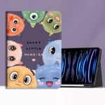 适用带笔槽ipad11代A16pro平板保护套MINI67硅胶软壳ipad56防摔
