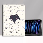 适用带笔槽ipad11代A16pro平板保护套MINI67硅胶软壳ipad56防摔