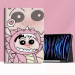 适用带笔槽ipad11代A16pro平板保护套MINI67硅胶软壳ipad56防摔