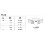MUTTCO宠物用品激光刻字布项圈防走失颈圈 狗狗格子脖套UDC-057