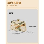 2025跨境爆款刺绣晚宴包手工刺绣贴花中国风亮片小众手拿包晚装包