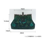 现货」恺维莉复古珠绣包手工绣花旗袍包跨境女包晚宴包刺绣手拎包