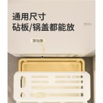 轻奢厨房刀架锅盖砧板菜刀多功能台面刀具餐具筷筒一体收纳置物架
