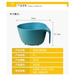 双层塑料洗菜盆创意水果篮果盘蔬菜沙拉搅拌碗沥水篮洗菜篮滴水盆