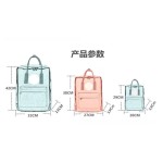 工厂直销狐 狸西 北极同款双肩包pu二代防水背包定logo制学生书包
