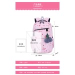 女双肩包学生书包女中学生高中生印花女休闲背包轻便笔记本电脑包