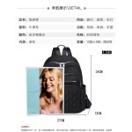 跨境外贸双肩包小巧型斜挎两用牛津布可代贴标签工厂一件代发