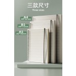A4英语本超特大号加厚高中初中生小学生专用上翻线圈本英文笔记本