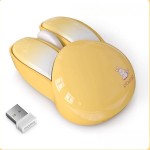 MOFii摩天手M6C邪恶兔子无线蓝牙双模鼠标连接渐变兔耳朵炫酷发光