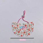 宠物碎花时尚休闲款口水巾项圈可调节格子狗狗围兜猫咪用品猫围脖
