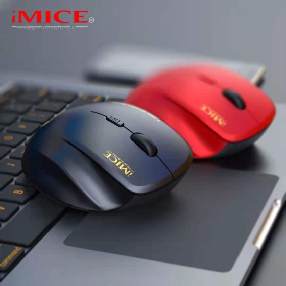 IMICE厂家直供USB跨境2.4G无线鼠标商务办公礼品6键无线游戏鼠标
