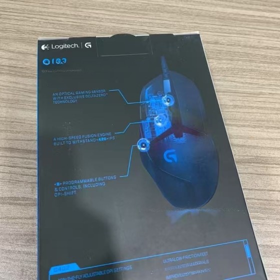 跨境G402有线游戏鼠标RGB灯效办公适用大手外贸电商热销海外批发