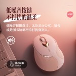 M8无线鼠标充电静音办公家用蓝牙2.4g女生笔记本电脑通用变速跨境