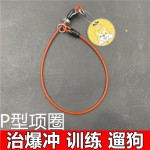狗狗项圈防爆冲p链小狗脖圈狗脖套大型犬狗链小型犬中型犬防脱p绳