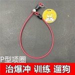 狗狗项圈防爆冲p链小狗脖圈狗脖套大型犬狗链小型犬中型犬防脱p绳