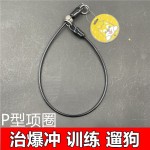 狗狗项圈防爆冲p链小狗脖圈狗脖套大型犬狗链小型犬中型犬防脱p绳