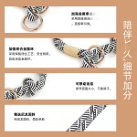 可调节P链项圈宠物用品防爆冲项圈手工尼龙项圈中大型犬牵引绳