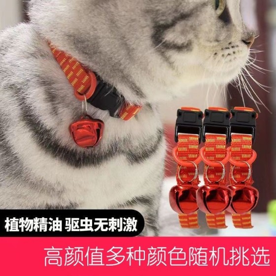 猫咪香樟木项圈狗圈猫圈防跳蚤防虱子螨虫驱蚊宠物除蚤纸盒批发05