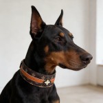 轻奢加宽灵缇狗狗项圈P项圈小中大型犬惠比特杜宾犬脖圈P链牵引绳