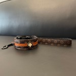 轻奢加宽灵缇狗狗项圈P项圈小中大型犬惠比特杜宾犬脖圈P链牵引绳