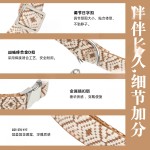宠物狗项圈尼龙牵引绳套装小中大型犬多功能手工编织狗绳提花织带