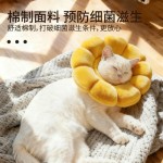 太阳花伊丽莎白圈 宠物项圈猫咪伊丽莎白项圈狗项圈绝育防舔头套