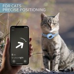 2026新款防丢失猫咪定位脖圈反光猫咪追踪项圈适用Airtag宠物项圈