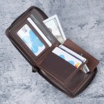 跨境贸易批发男士商务钱包防水耐磨两折小钱包日常便捷多卡位卡包
