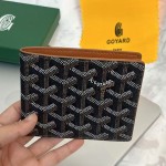 Goyard戈雅印花短款钱包 通用折叠卡包外贸时尚卡夹卡包男女同款