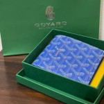 Goyard戈雅印花短款钱包 通用折叠卡包外贸时尚卡夹卡包男女同款
