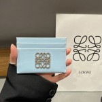 厂家现货新款柔肤卡包现货柔肤细腻环保皮卡套潮牌钻标多巴胺色系