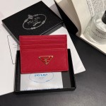 厂家批发现发卡包证件包多卡位原皮防盗刷带礼盒潮牌大牌皮质卡片