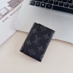 奢潮大牌卡夹老花名片卡包 翻盖3折卡包皮质 证件驾照卡包 多卡槽