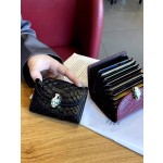 卡包女士小巧真皮精致高档多卡位2026新款网红防消磁高级感放卡的