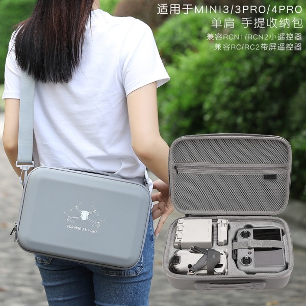 适用于DJI大疆MINI3/4PRO畅飞套装收纳包便携收纳盒单肩收纳箱
