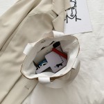 复古手提编织包2026新款女包休闲简约女士单肩包百搭通勤斜挎包包