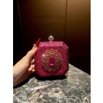 新款闪亮水钻包高级感小手包女士时尚个性迷你晚宴小包轻奢口红包