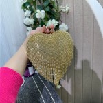 爱心流苏晚宴包 名媛宴会手拿包