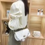 包包女2025新款真皮手提包链条腋下包百搭时尚单肩斜挎包简约