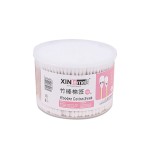 小棉花化妆棉棉签一次性双头竹木棒化妆清洁卫生棉棒大圆盒装批发