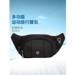 瑞士军刀男士腰包牛津布多层收银生意包户外运动跑步轻便胸包耐磨