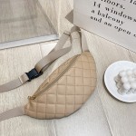 腰包女士包2023ladies bag新款单肩包量大从优小包挎包女菱格胸包