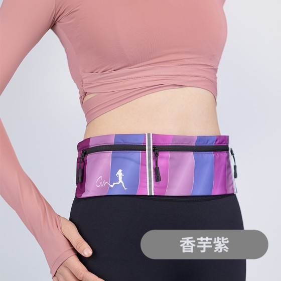 新款男女跑步腰包户外健身腰带多功能轻便水壶包马拉松运动手机包