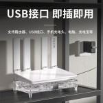 家用静音5V散热器风扇承托架光猫支架快速降温USB路由器散热风扇