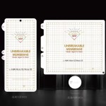 适用华为mateX7内屏X6 X3磨砂X5外屏小屏金刚水凝膜XS2手机软贴膜