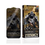 苹果18promax黑金刚17e钢化膜17pro黑猩猩手机膜适用15plus大弧