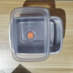 德国不锈钢保鲜盒食品级冰箱专用带盖盒子密封便当饭盒冷冻盒