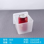 肥猫加厚保鲜盒冰箱密封收纳盒食品级PP塑料大容量微波炉专用饭盒
