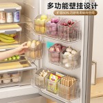 冰箱侧门收纳盒分装整理神器鸡蛋食物保鲜盒食品级内侧门上储物盒